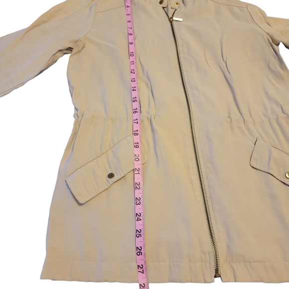 Zara Basics beige light weight spring jacket - Picture 3 of 6